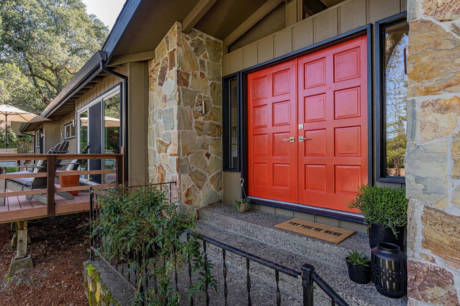 For sale: 102 Woodland Drive, a Napa midcentury modern style home
